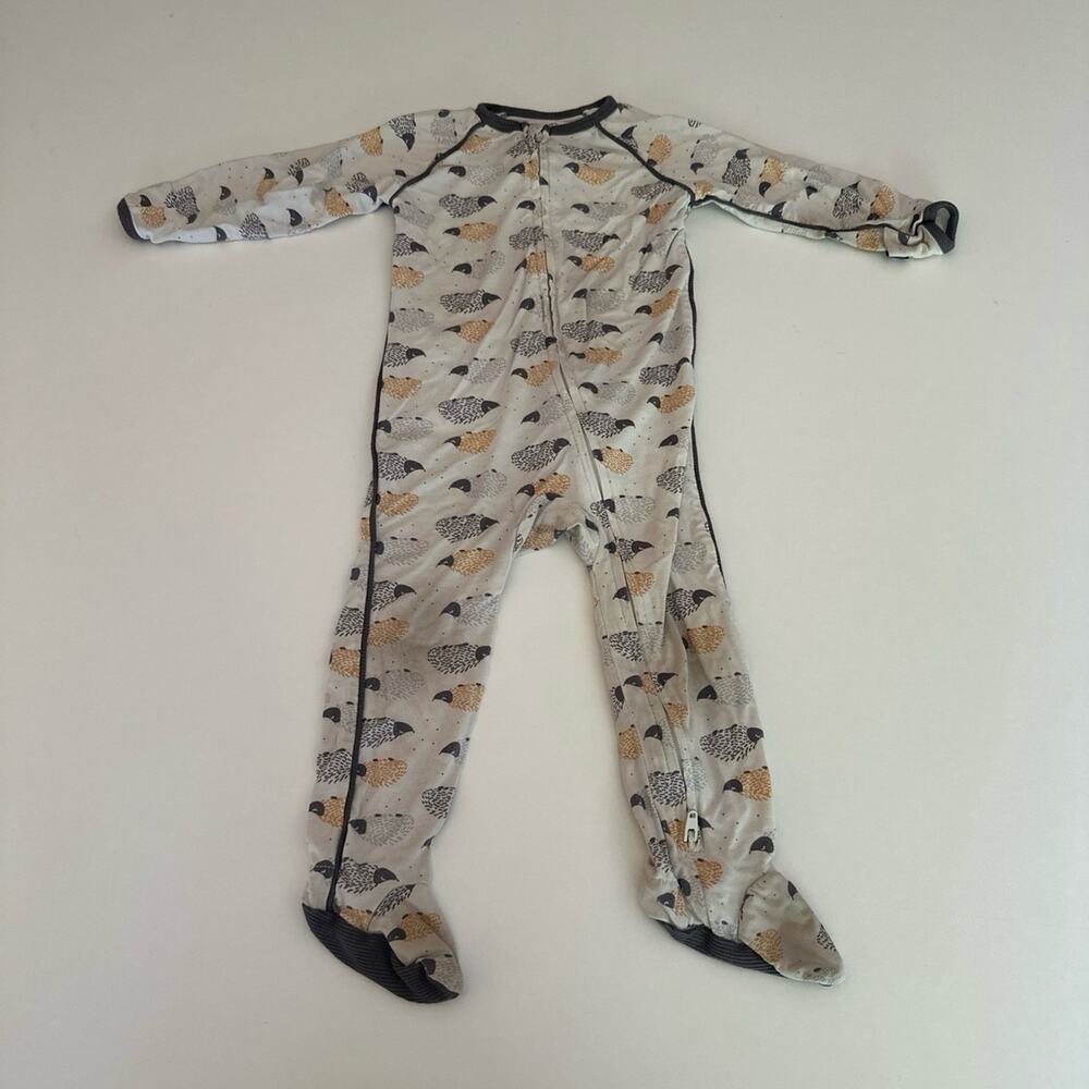 Sweet Bamboo Hedgehog Footie